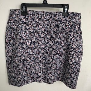 Banana Republic floral skirt